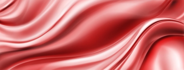 Abstracte achtergrond met golvend oppervlak in rode kleuren