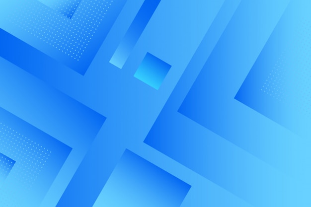 Abstracte achtergrond met kleurovergang blauwe vierkanten