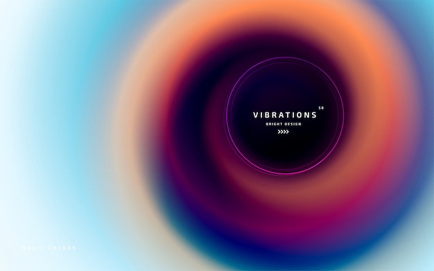 Vector abstracte achtergrond met kleurrijke vloeiende gradiënt