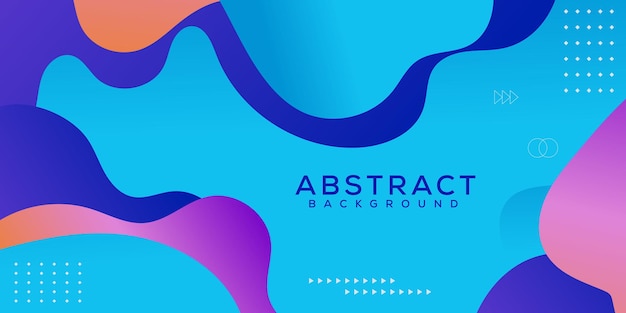 Abstracte achtergrond met kleurrijke vormen