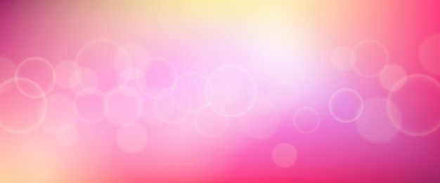 Abstracte achtergrond met onscherpte bokeh lichteffect Moderne kleurrijke cirkelvormige onscherpte lichte achtergrond Vectorillustratie