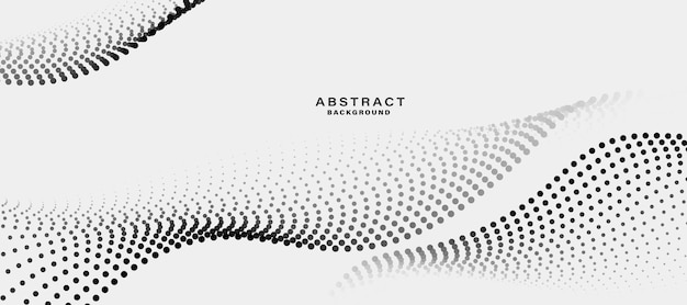 Abstracte achtergrond met stromende deeltjes