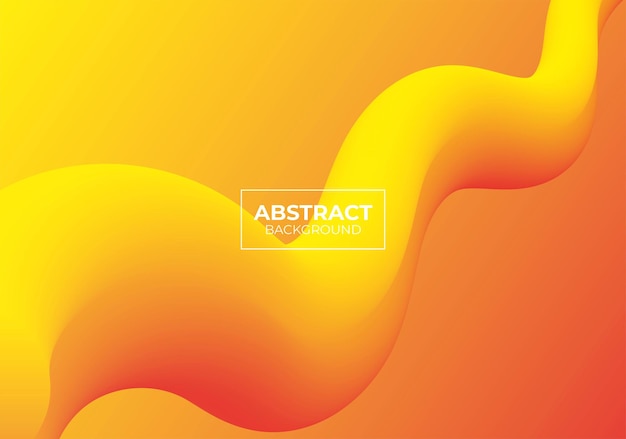 abstracte achtergrond met verloop oranje gele vloeistof