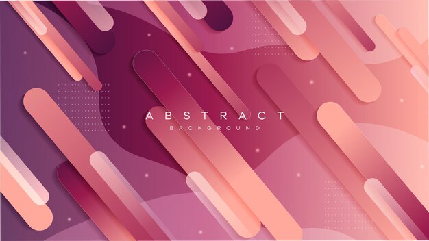 Abstracte achtergrond met zachte gradiëntkleur en dynamische schaduw op achtergrond Vector achtergrond voor