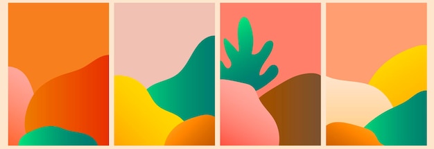 Abstracte achtergrond sjabloon artistieke covers ontwerp kleurrijke textuur