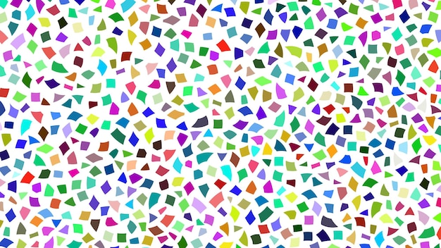 Vector abstracte achtergrond van gekleurde stukjes papier