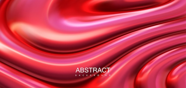 Vector abstracte achtergrond van glanzend oppervlak met golvende druppels