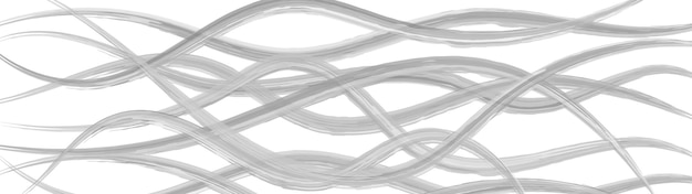 Vector abstracte achtergrond van golvende ineengestrengelde lijnen grijs op wit