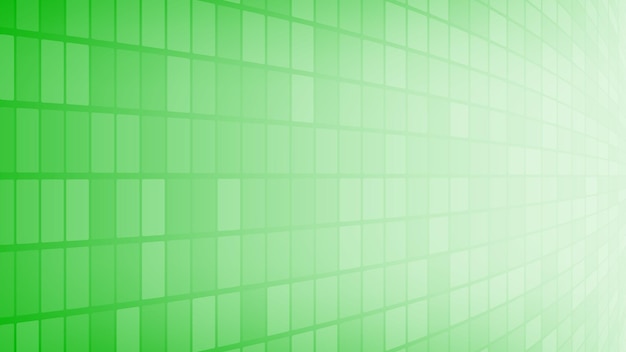 Abstracte achtergrond van kleine vierkantjes of pixels in groene kleuren