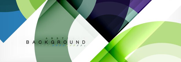 Abstracte achtergrond van vectorcirkel