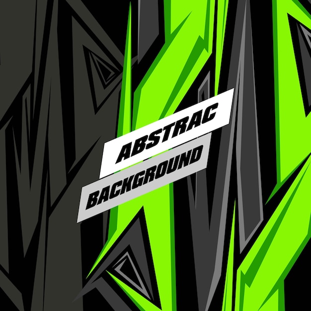 Abstracte achtergrond voor sport racen premium vector groen grijs design