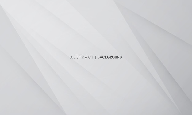 Abstracte achtergrond wit en grijs dynamisch met lijnen ontwerp
