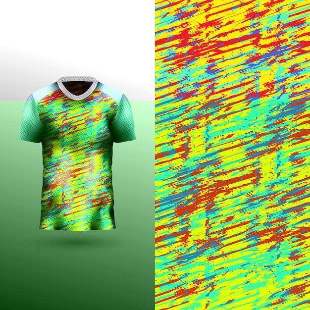 Abstracte achtergrondstijl voor sport-t-shirt