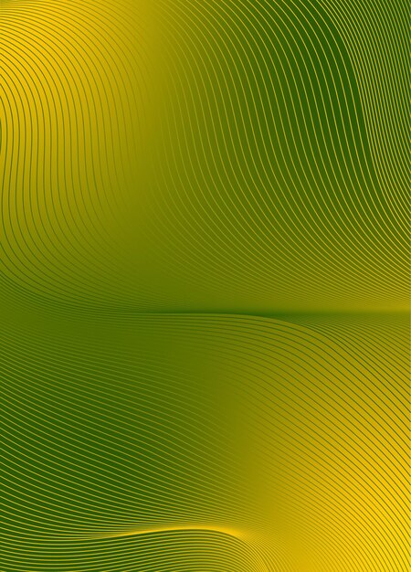 Abstracte achtergrondvector met dynamisch golfnetwerk of golvende lijnen Premium banner