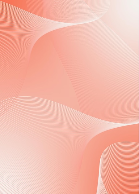 Abstracte achtergrondvector met dynamisch golfnetwerk of golvende lijnen Premium streep textuur banner
