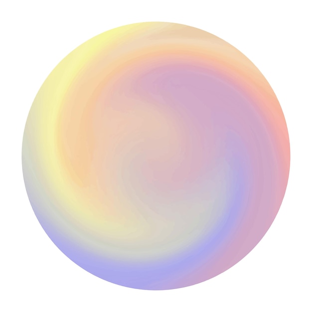Abstracte aquarel swirl regenboog kleur
