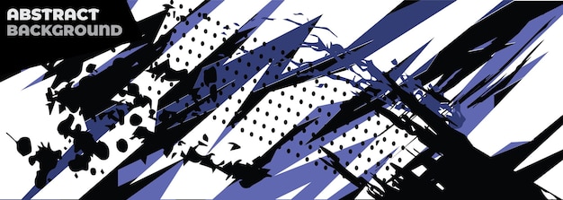 abstracte auto sticker wrap ontwerp vector