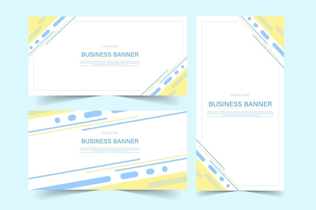 abstracte banner achtergrond sjablonen stijl poster achtergrond vector grafisch ontwerp