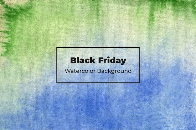 Abstracte Black Friday aquarel arcering borstel textuur