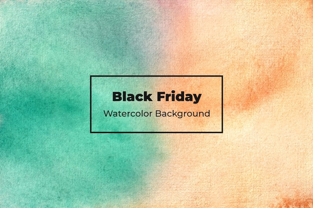 Abstracte Black Friday aquarel arcering borstel textuur