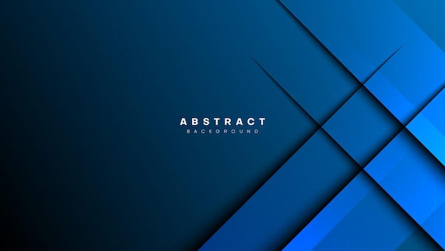 Abstracte blauwe achtergrond met diagonale strepen. kan worden gebruikt voor banner, presentatie, website, brochure enz