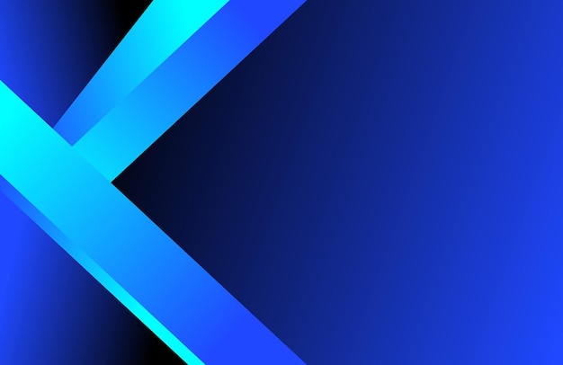 Abstracte blauwe achtergrond met kopieerruimte Vectorillustratie voor uw ontwerp