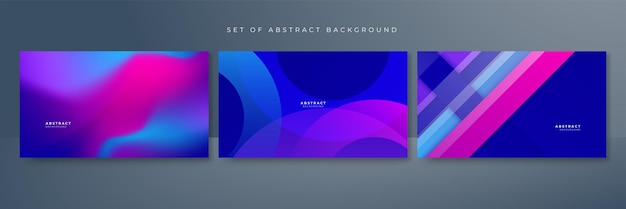 Abstracte blauwe en roze achtergrond met kleurovergang met geometrische dynamische vormen en sportsnelheid bewegingselement Ontwerp voor technische achtergrond hitech sport