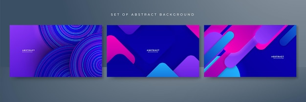Abstracte blauwe en roze achtergrond met kleurovergang met geometrische dynamische vormen en sportsnelheid bewegingselement Ontwerp voor technische achtergrond hitech sport