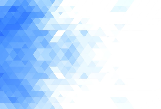 Abstracte blauwe geometrische vormen achtergrond