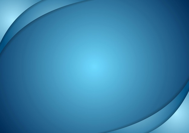 Abstracte blauwe golvende achtergrond