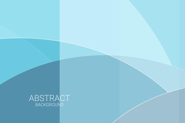 Abstracte blauwe moderne achtergrond. Geometrische banner. Behang. Vectorillustratie