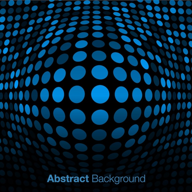 Abstracte blauwe technische achtergrond. vector illustratie