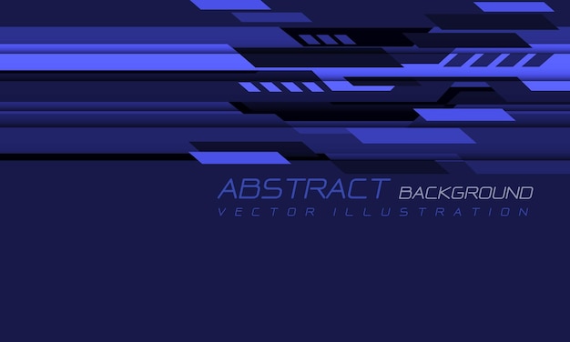 Abstracte blauwe Toon geometrische snelheid technologie futuristische ontwerp achtergrond vectorillustratie.