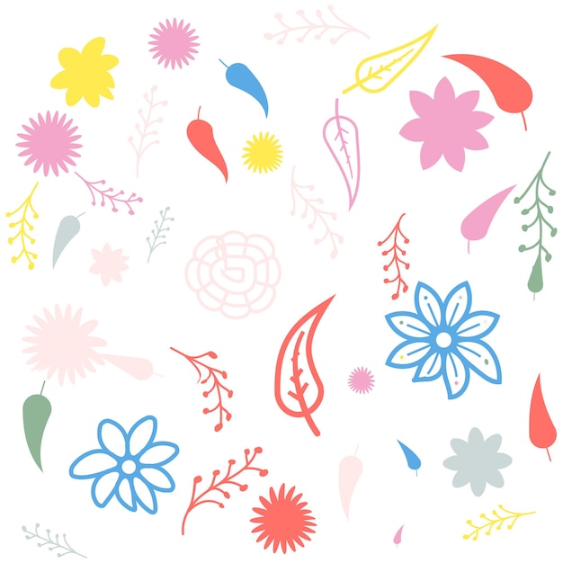 Abstracte bloem digitale papieren patroon achtergrond