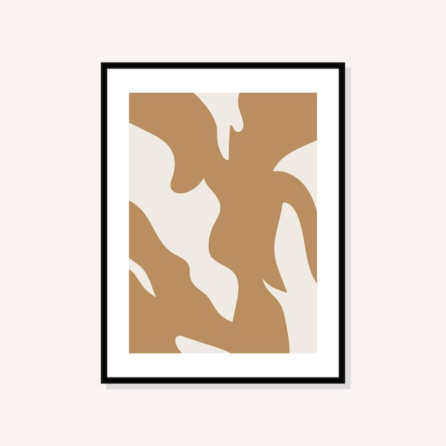 Abstracte boho-stijl kunstafdrukken posters collectie