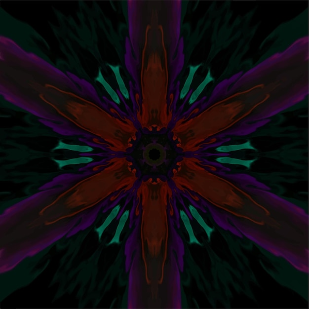 Abstracte caleidoscoopachtergrond Mooi caleidoscoop naadloos patroon Multicolor mozaïektextuur Naadloze caleidoscooptextuur Uniek caleidoscoopontwerp