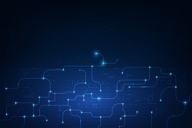 abstracte computer circuit technologie achtergrond