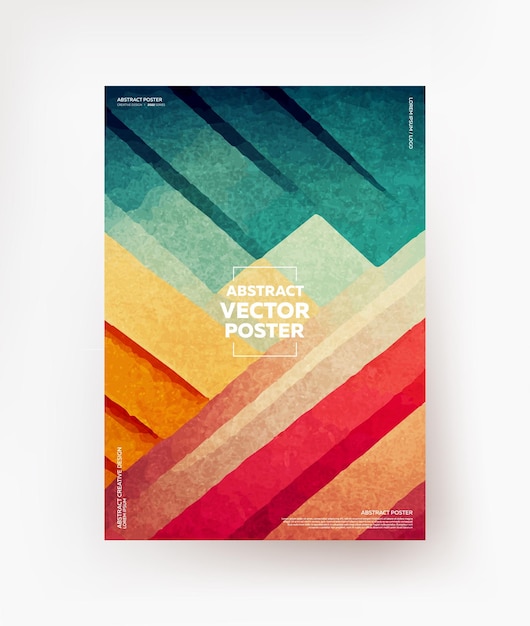 Abstracte, creatieve achtergrond. Voor banners, posters, covers, boekjes, enz. Vector.