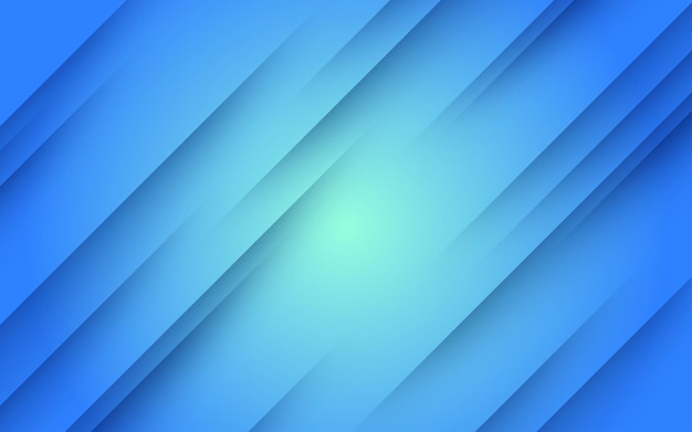 Abstracte dynamische blauwe diagonale vorm licht en schaduw golvende achtergrond eps10 vector