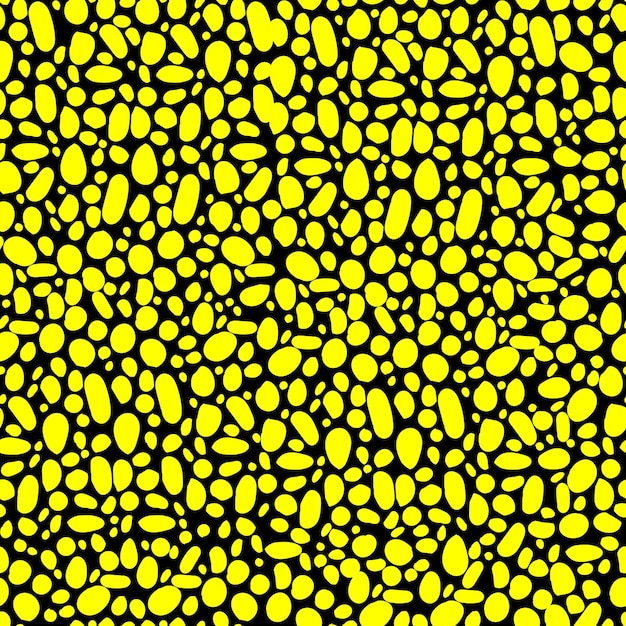 Abstracte eenvoudige naadloze vector patroon veel kleine stippen vlekken op een contrasterende achtergrond Leopard background