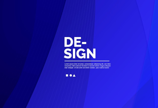 Abstracte elegante banner poster achtergrondontwerp sjablonen
