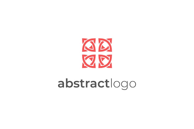 Abstracte elegante logo pictogram illustratie