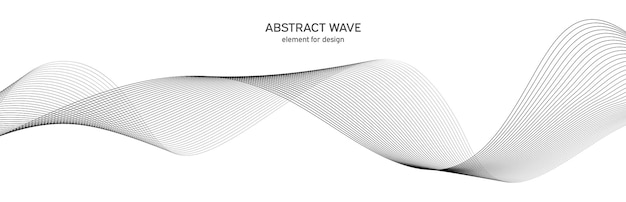 Abstracte elementgolf voor ontwerp