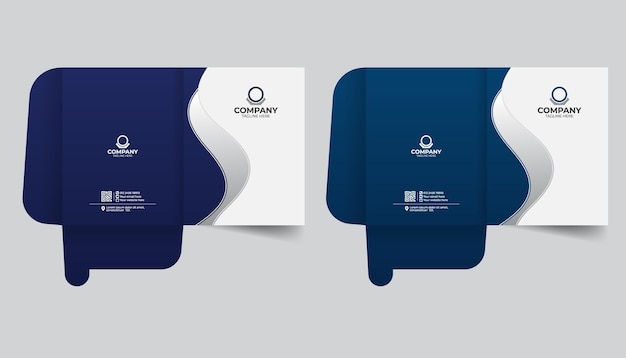 Abstracte en kleurrijke mappenontwerp onroerend goed File Cases Stationery sjabloonontwerp