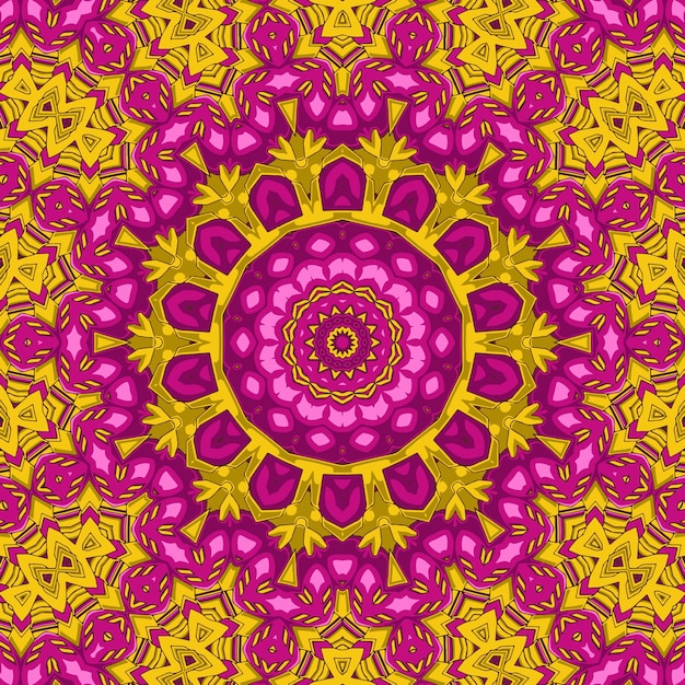 Abstracte etnische vintage naadloze patroon tribale achtergrond