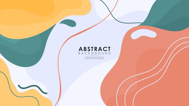 Vector abstracte exotische collectie van trendy achtergrond