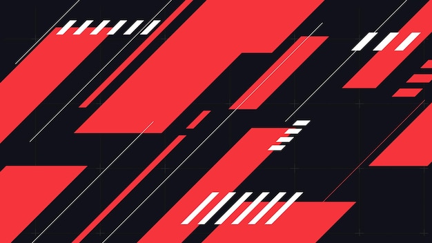 Vector abstracte futuristische achtergrond met cyberpunk stijl ontwerp