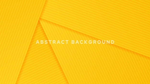 Abstracte gele diagonale geometrische vormen moderne technologie achtergrond concept