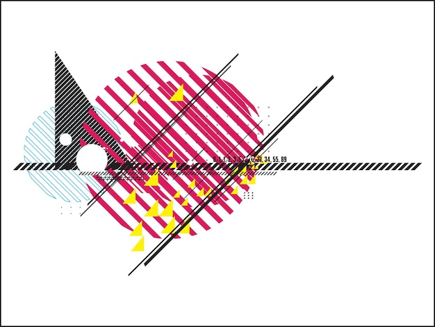 Vector abstracte geometrisch