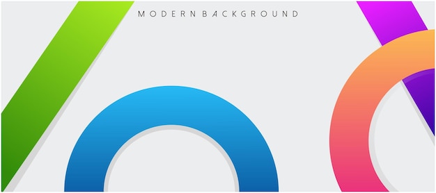 Abstracte geometrische achtergrond cirkel ring kleur vorm